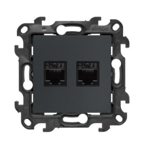 Simon 24 Gniazdo komputerowe podwójne RJ45 kat. 5e grafitowy mat N52.01/38 - przechwytywanie[287].jpg